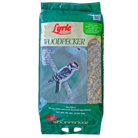 Lyric Lyric Woodpecker Fruits and Nuts Wild Bird Food 20 lb 26-47406